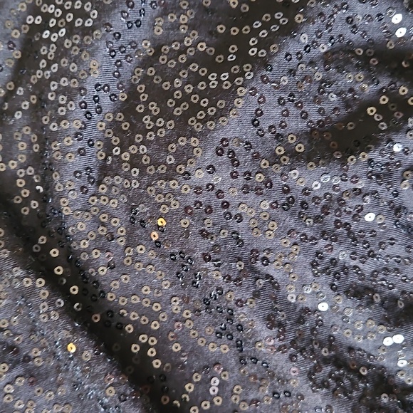 Talbots Black Sequin Sleeveless Top Women's Medium Lined NEW - Picture 11 of 11